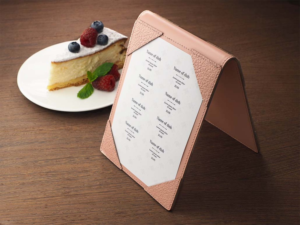 Logotrade promotional item image of: Promo menu 1604281